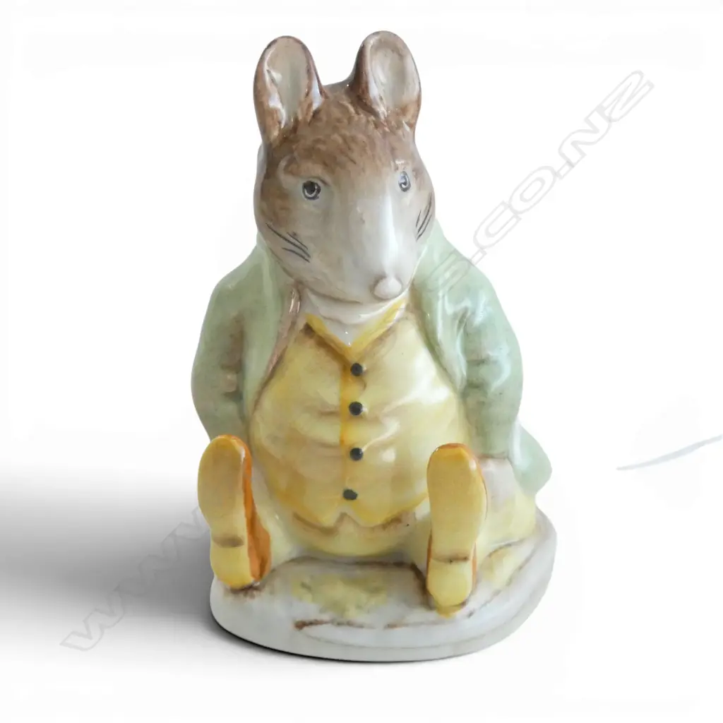 BESWICK BEATRIX POTTER 'SAMUEL WHISKERS' H.75mm, early gold backstamp 1948-1972 Image 1++