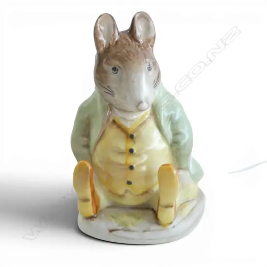 BESWICK BEATRIX POTTER 'SAMUEL WHISKERS' H.75mm, early gold backstamp 1948-1972