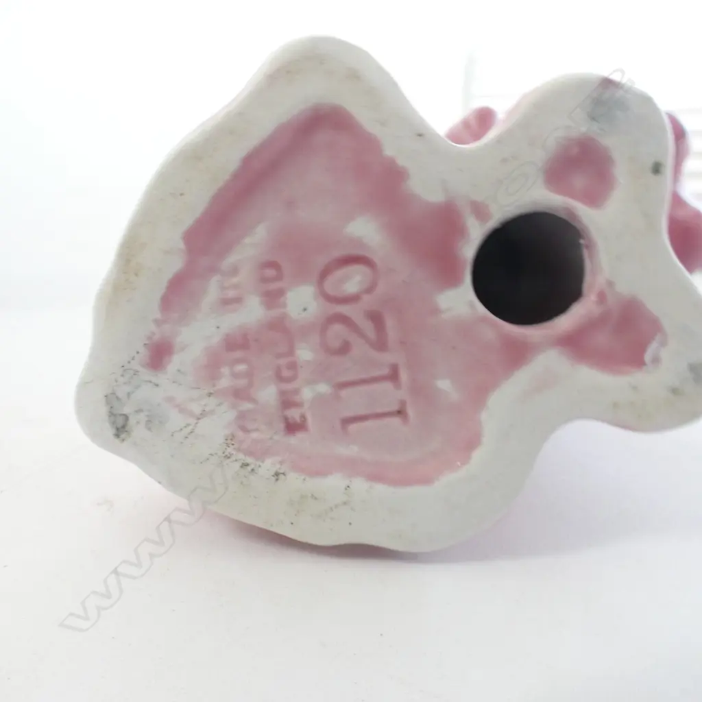 3 SYLVAC SAD EYE MONTY DOG #1120, PINK, GREEN & BLUE, H.90mm Image 1++