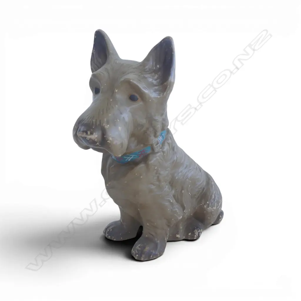 CERAMIC SCOTTIE DOG, MADE IN ENGLAND H.280mm Image 1++
