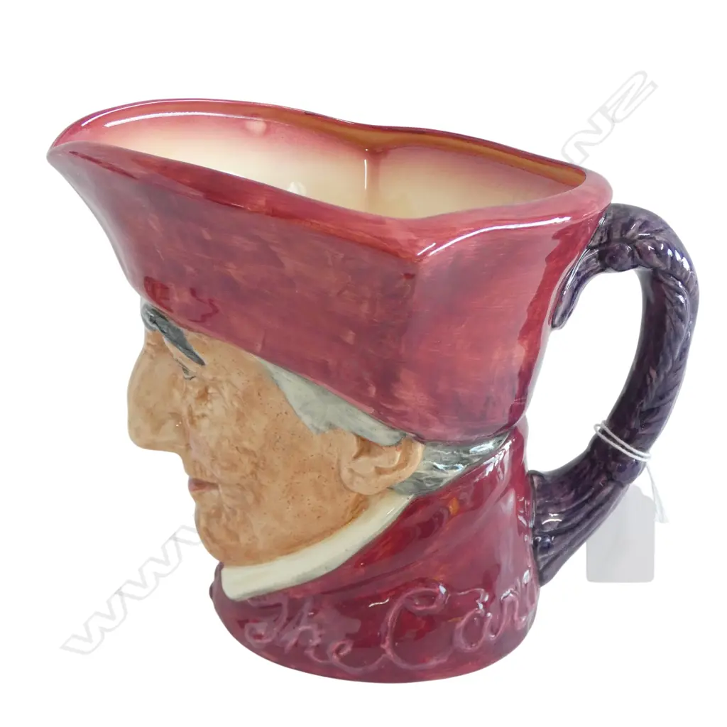 LRG ROYAL DOULTON TOBY JUG 'CARDINAL' H.165mm Image 1++
