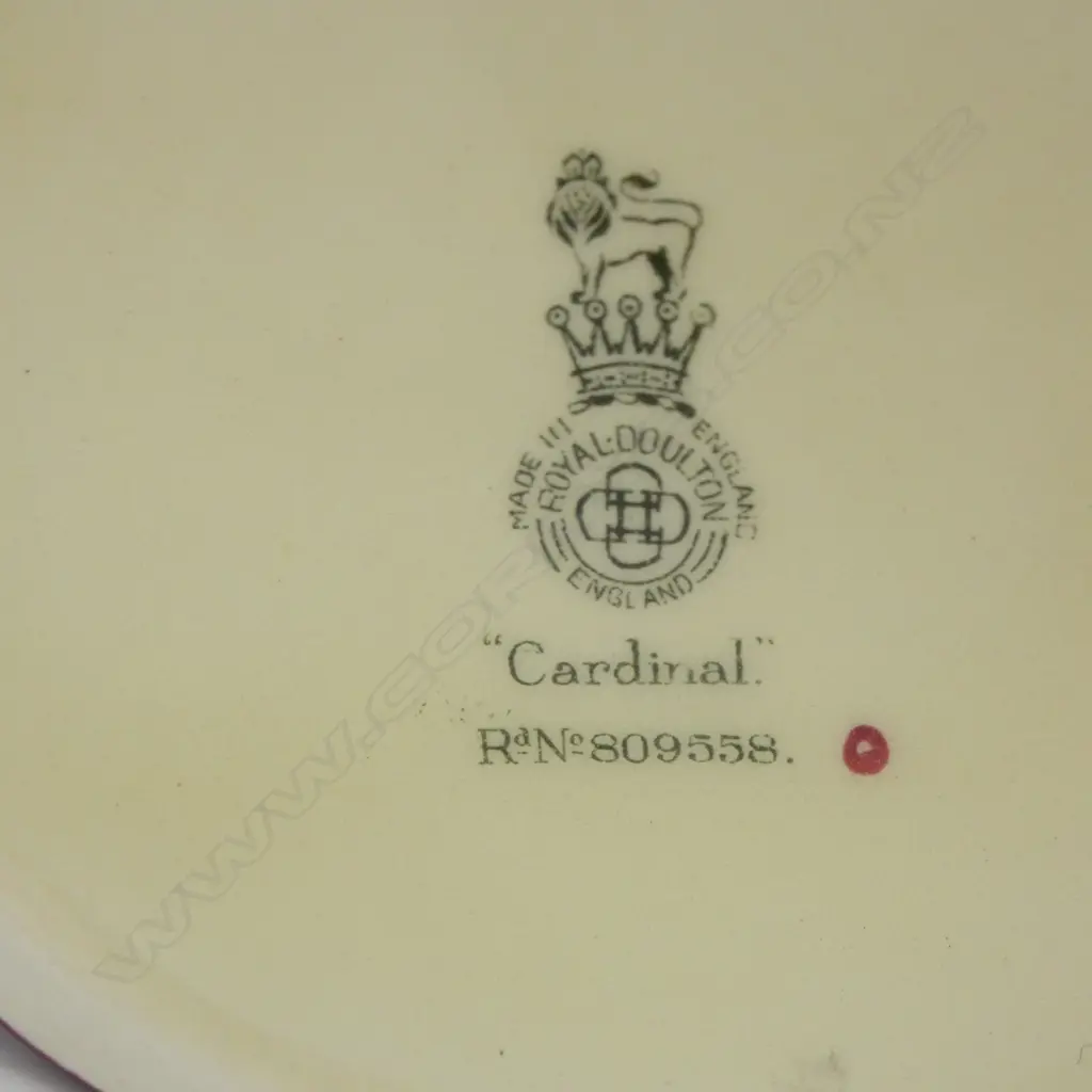 LRG ROYAL DOULTON TOBY JUG 'CARDINAL' H.165mm Image 1++