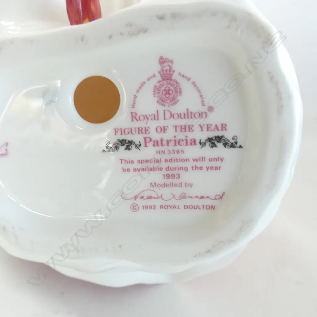 TWO ROYAL DOULTON FIGURINES – RHAPSODY & PATRICIA  Image 1++