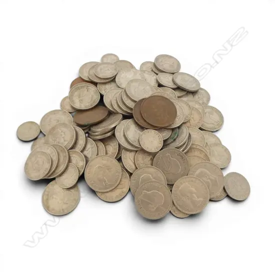 ASST. NZ PRE DECIMAL COINS
