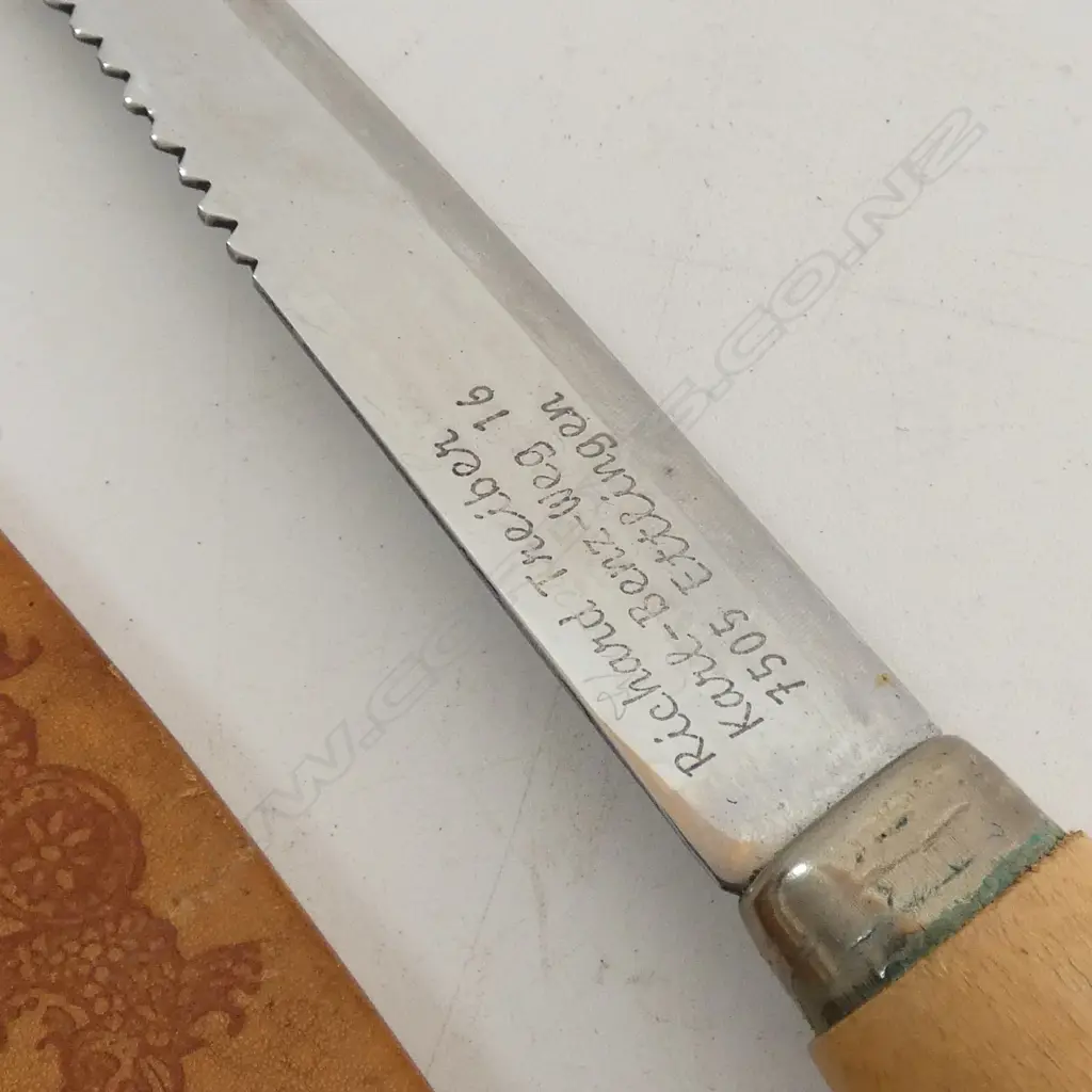 2 VINTAGE FINNISH FISH KNIVES L.300mm Image 1++