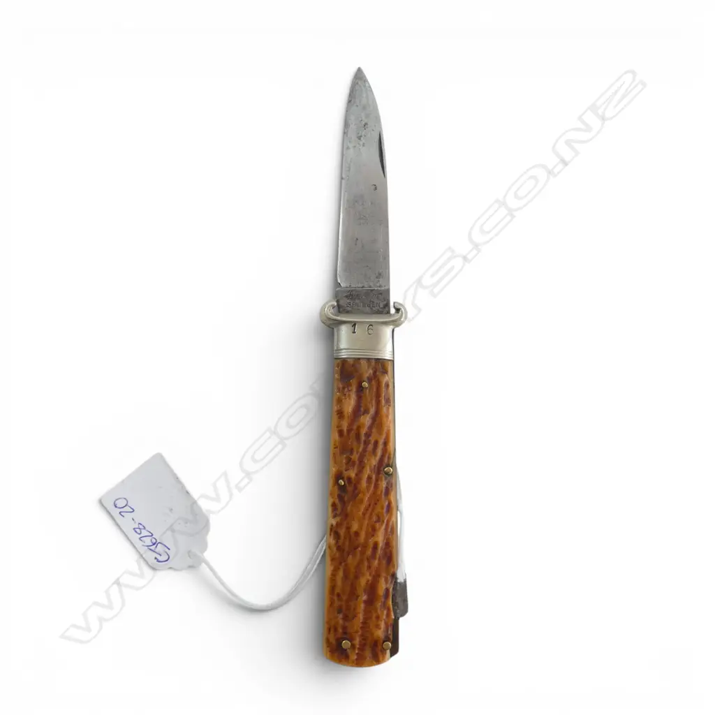 VINTAGE 'DIPLOMAT 16' SOLINGEN FOLDING KNIFE L.110mm Image 1++