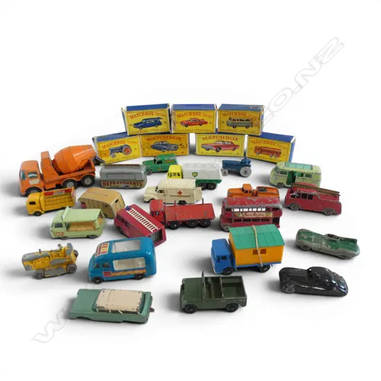 ASST. MATCHBOX / LESNEY MODELS, SOME BOXED