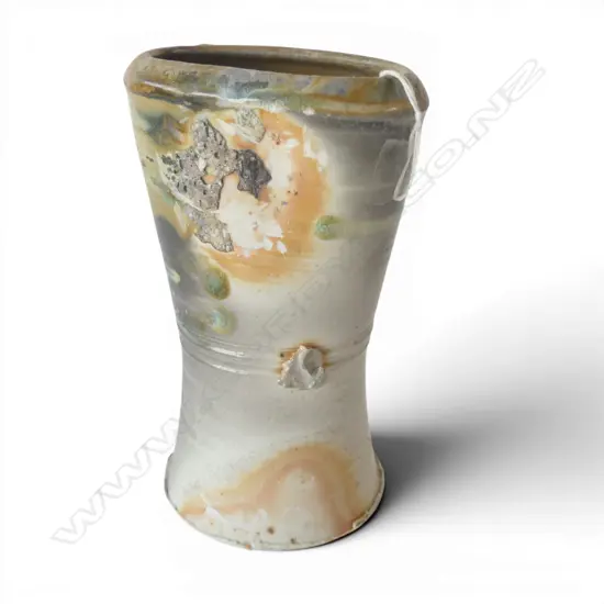 JANET SMITH ANAGAMA STUDIO POTTERY VASE H190MM