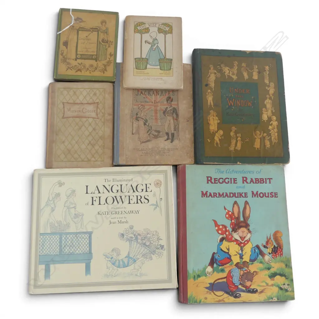7 ANTIQUE CHILDRENS BOOKS Image 1++