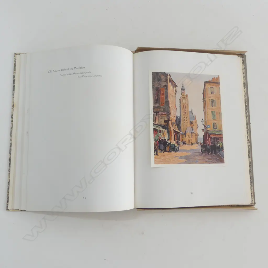 BOXED BOOK 'PARIS UNCONQUERED' BY ABEL GEORGE WARSHAWSKY, 1957 - SIGNED Image 1++