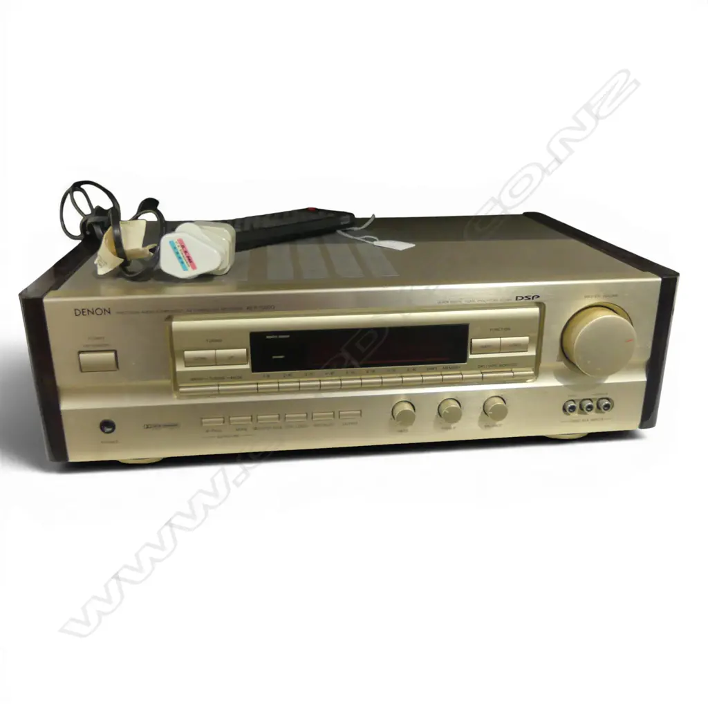 DENON SURROUND RECEIVER AVR-1000G + REMOTE Image 1++