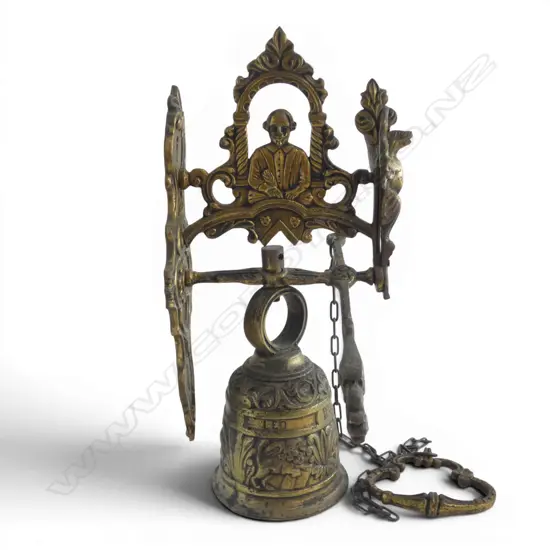 VINTAGE BRASS BELL H.300mm