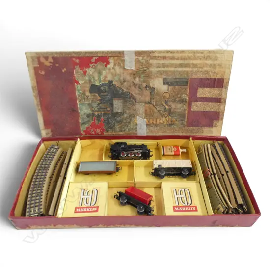 MARKLIN TRAIN SET, BOXED
