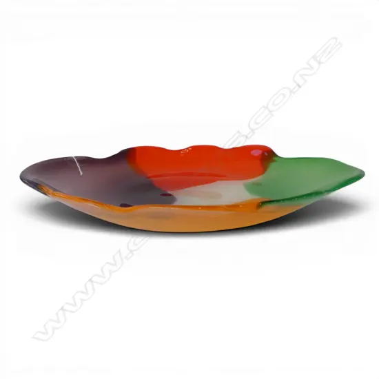 LG ART GLASS DISH 505x350mm
