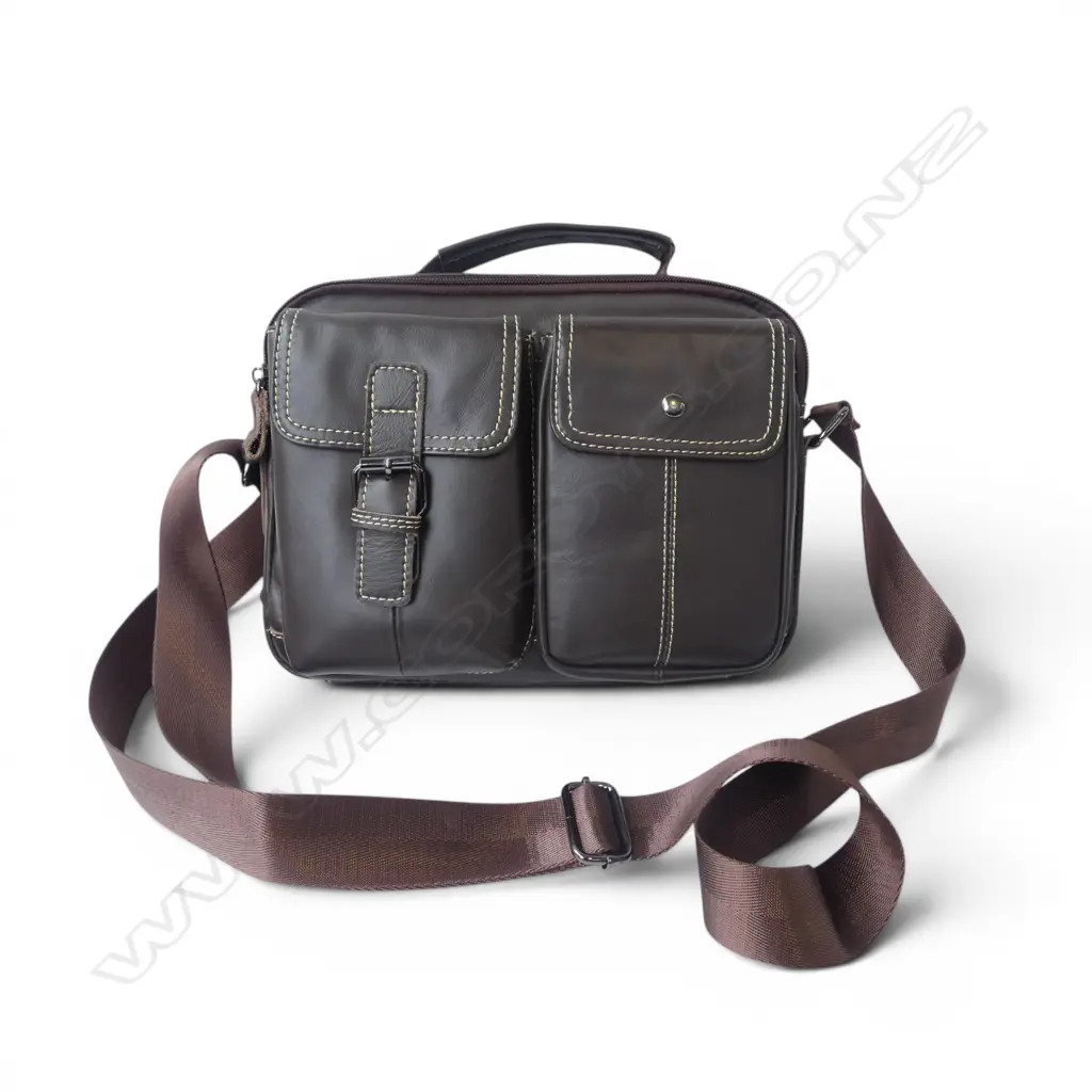 LEATHER BAG W.280mm Image 1++