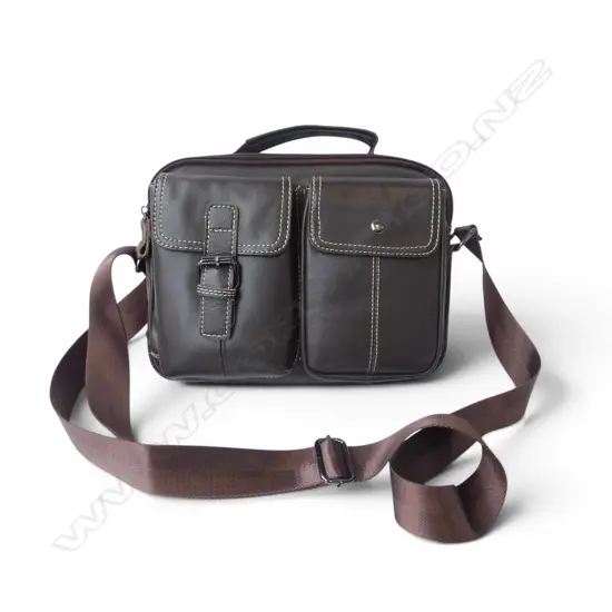LEATHER BAG W.280mm