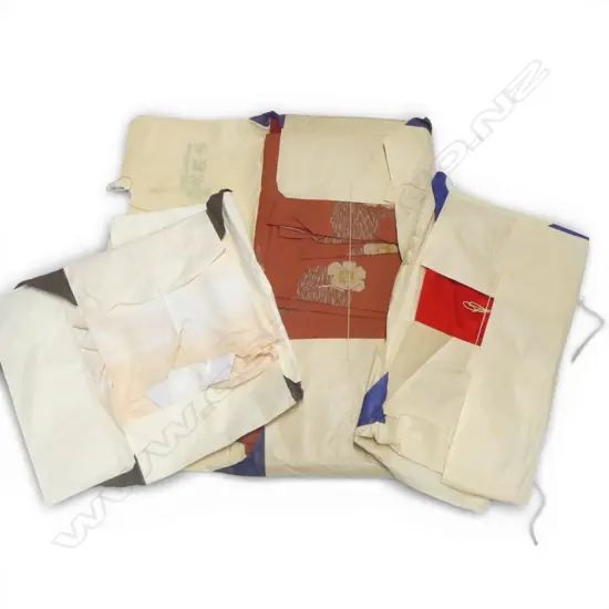 THREE VARIOUS JAPANESE GARMENTS IN ORIGINAL PACKAGING