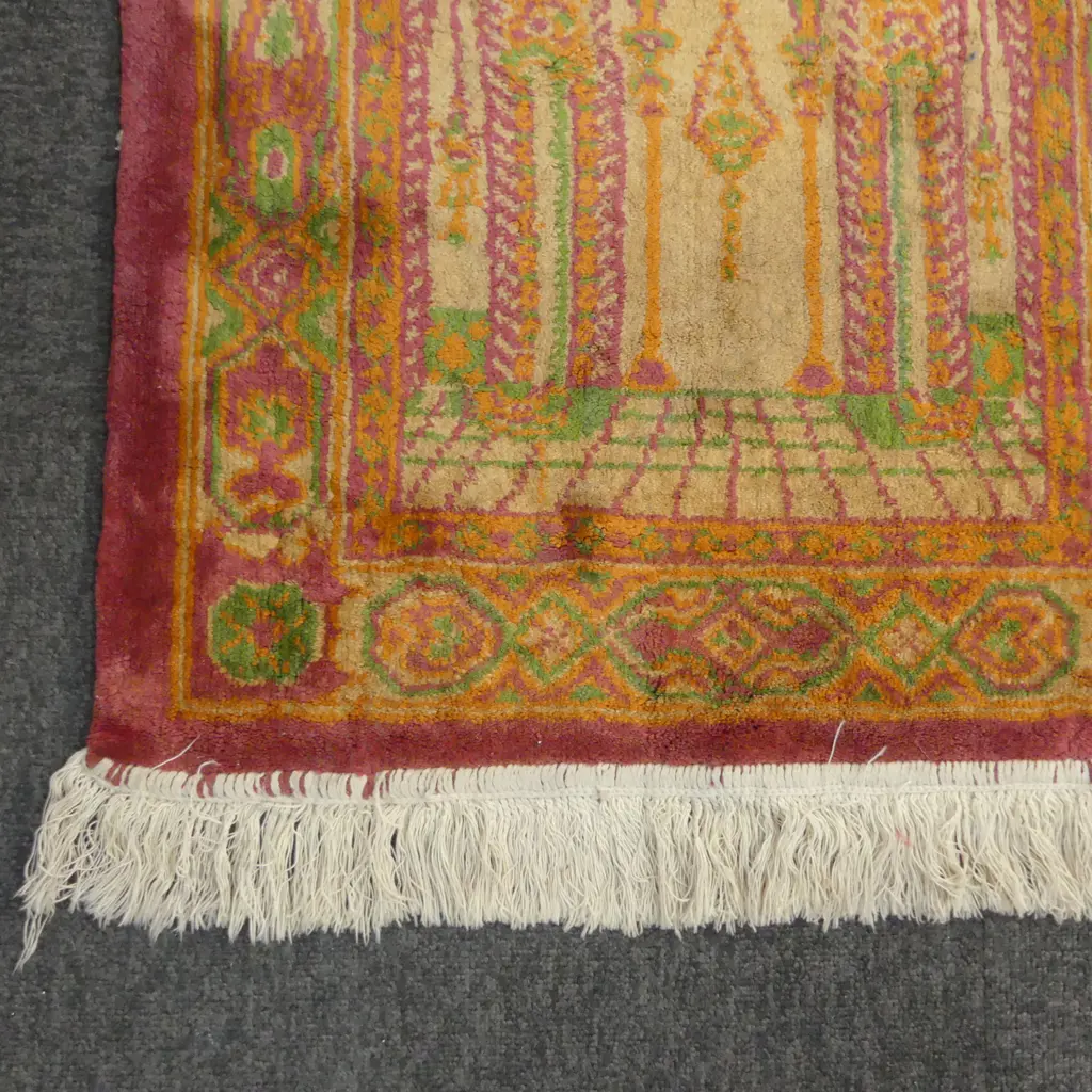 SMALL MACHINE  ISLAMIC RUG L1080 W600MM Image 1++