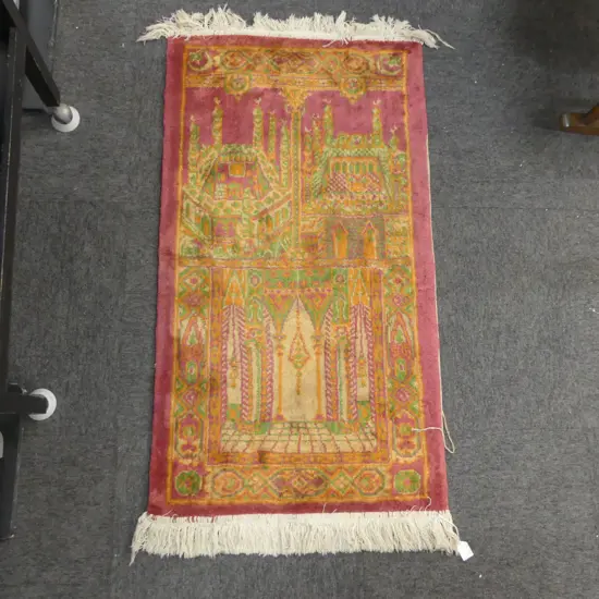 SMALL MACHINE  ISLAMIC RUG L1080 W600MM