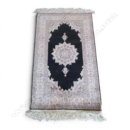 HAND KNOTTED ALL SILK KAYSERI IPEK RUG 1150x700mm