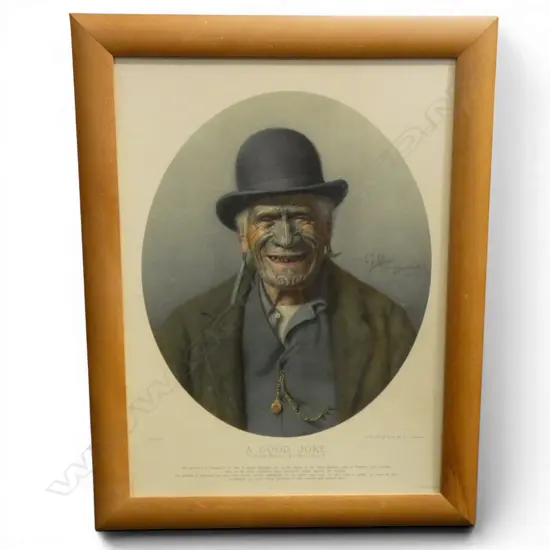 GOLDIE PRINT 'A GOOD JOKE' 495x365mm