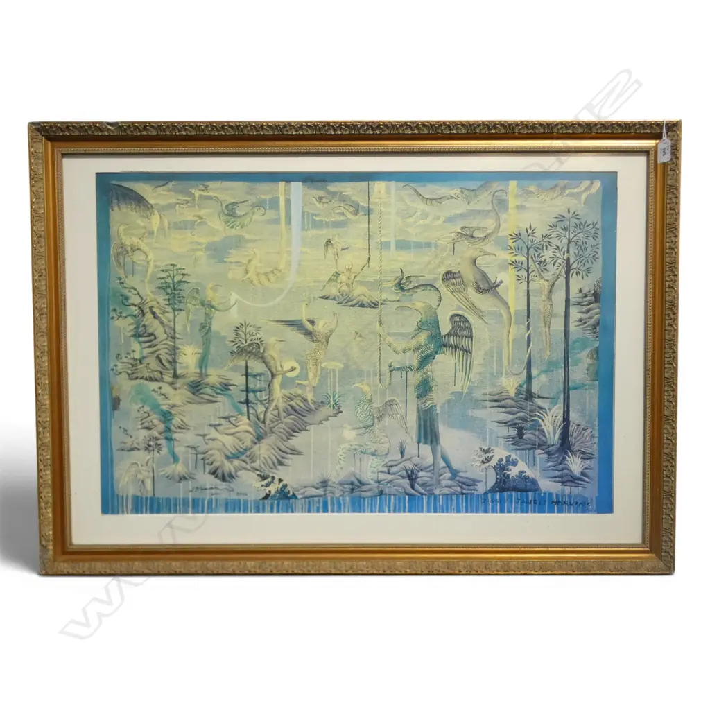BILL HAMMOND 'JINGLE JANGLE MORNING' PRINT 530x800mm Image 1++