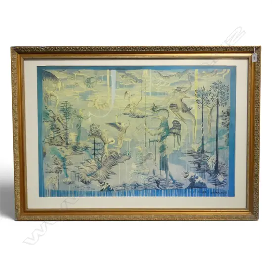BILL HAMMOND 'JINGLE JANGLE MORNING' PRINT 530x800mm