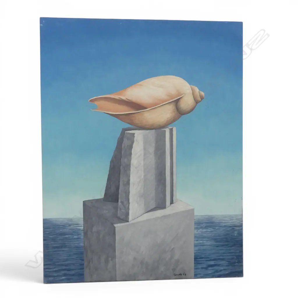 ROGER STAPLES, 'MONUMENT', OIL ON CANVAS, 1010 X 780mm Image 1++