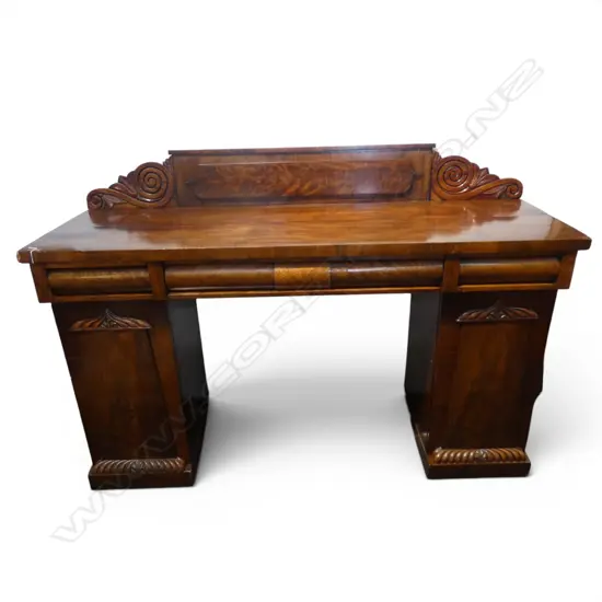 WILLIAM IV MAHOGANY SIDEBOARD 1680 x 550 x 1200mm