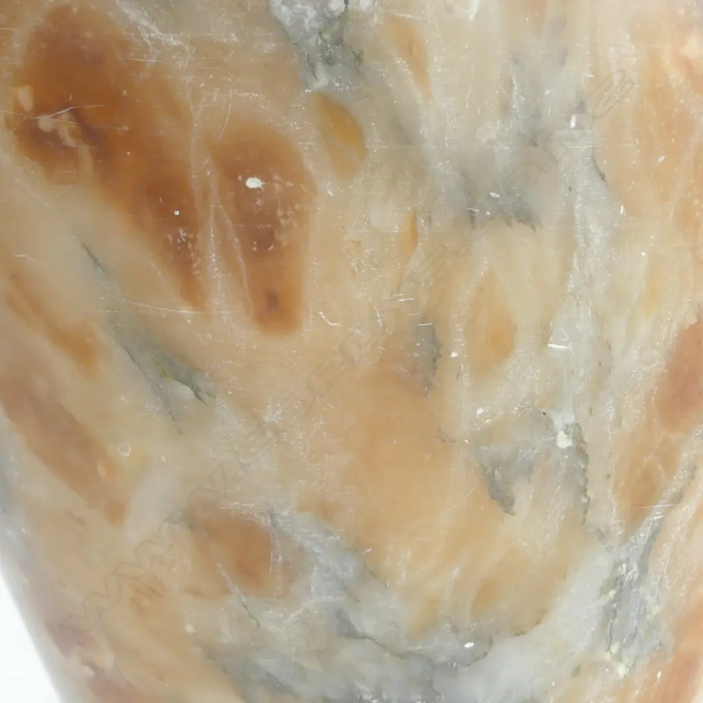 IMPRESSIVE LARGE ALABASTER VASE H480 MM Image 1++