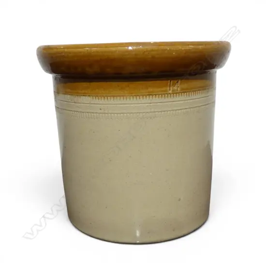 TIMARU STONE WARE CROCK, NO LID H.235mm