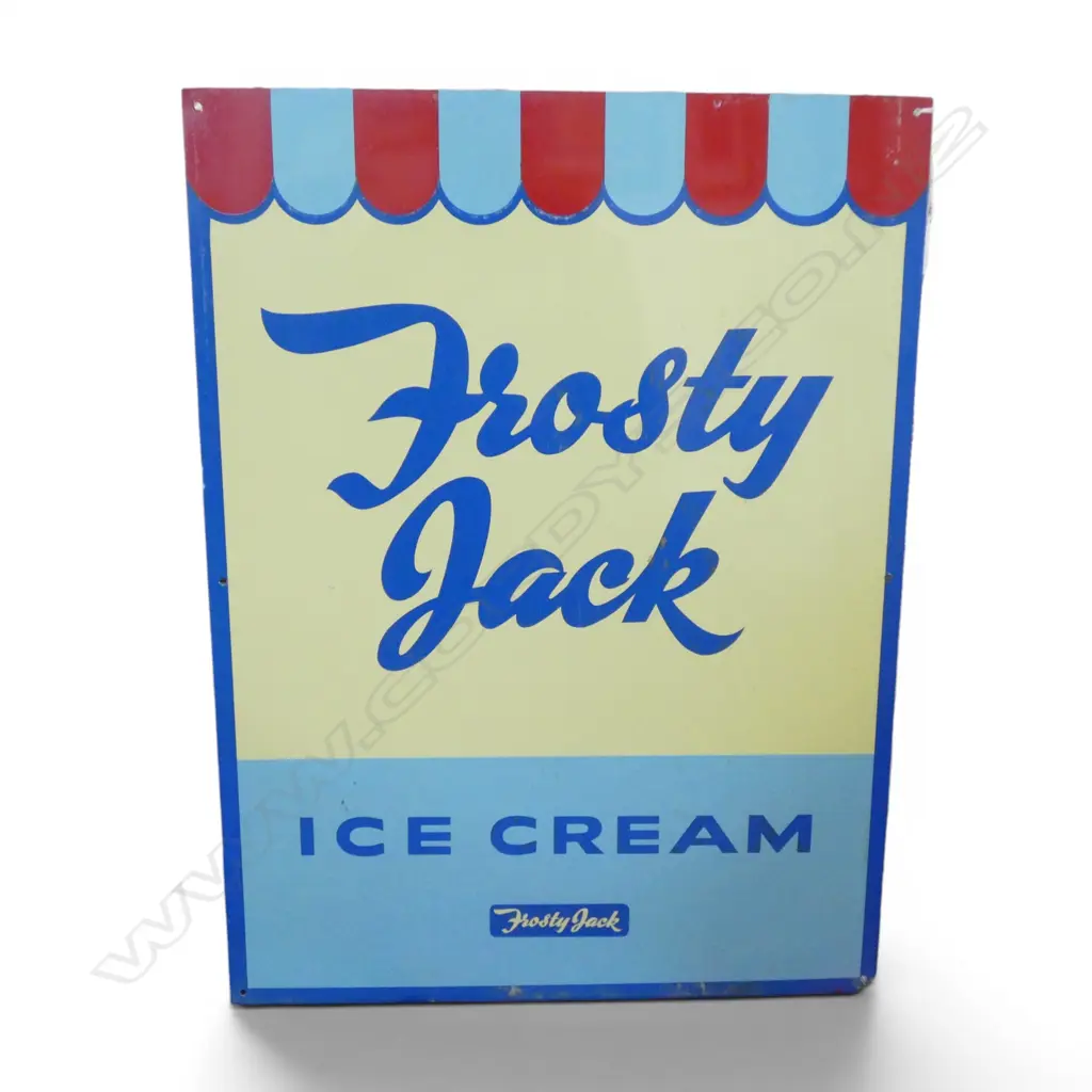 FROSTY JACK ICE CREAM SIGN 610x460mm Image 1++