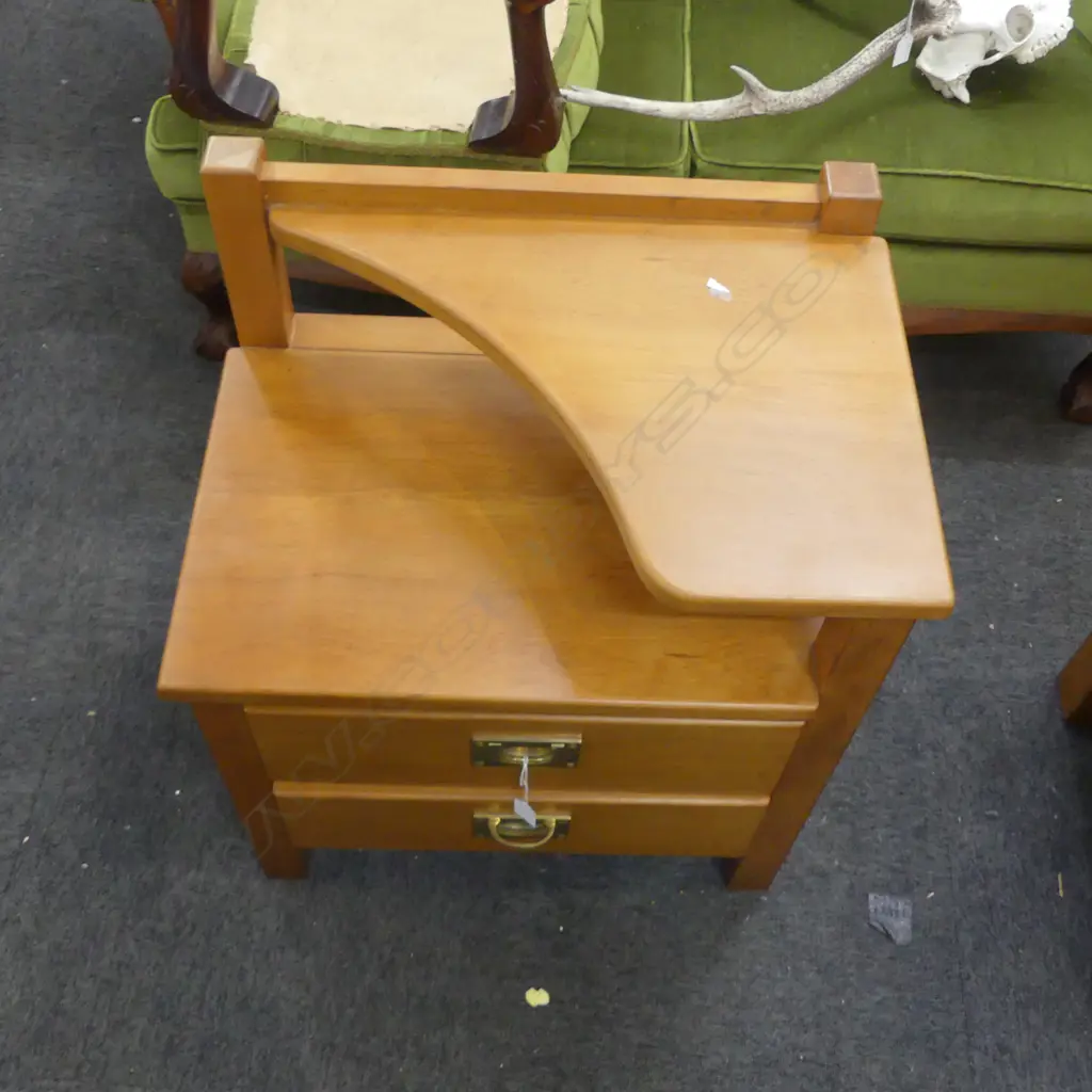 KAURI BEDSIDE CABINET 550x390x660mm Image 1++