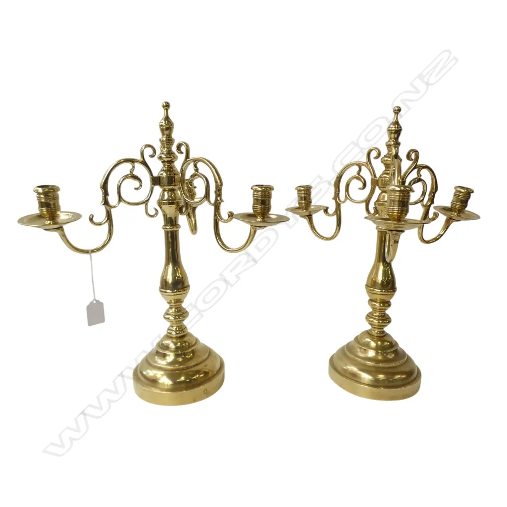PR BRASS CANDLESTICKS H.410mm Image 1++