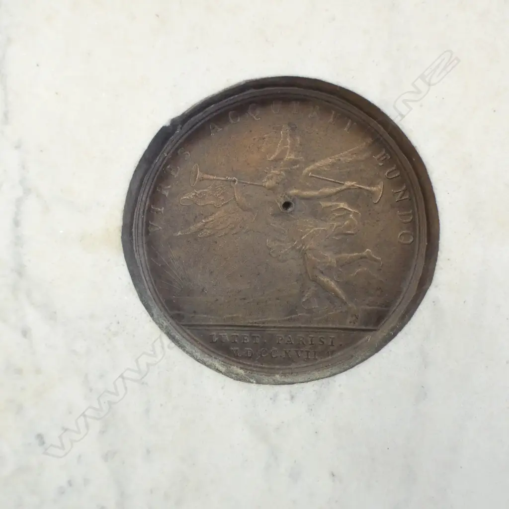 A ANTIQUE FRENCH MARBLE WALL PLAQUESH430 & 330MMSIGNED FRANCOIS DUQUESNOY  BRONZE PLAQUES TO BACKS  Image 1++