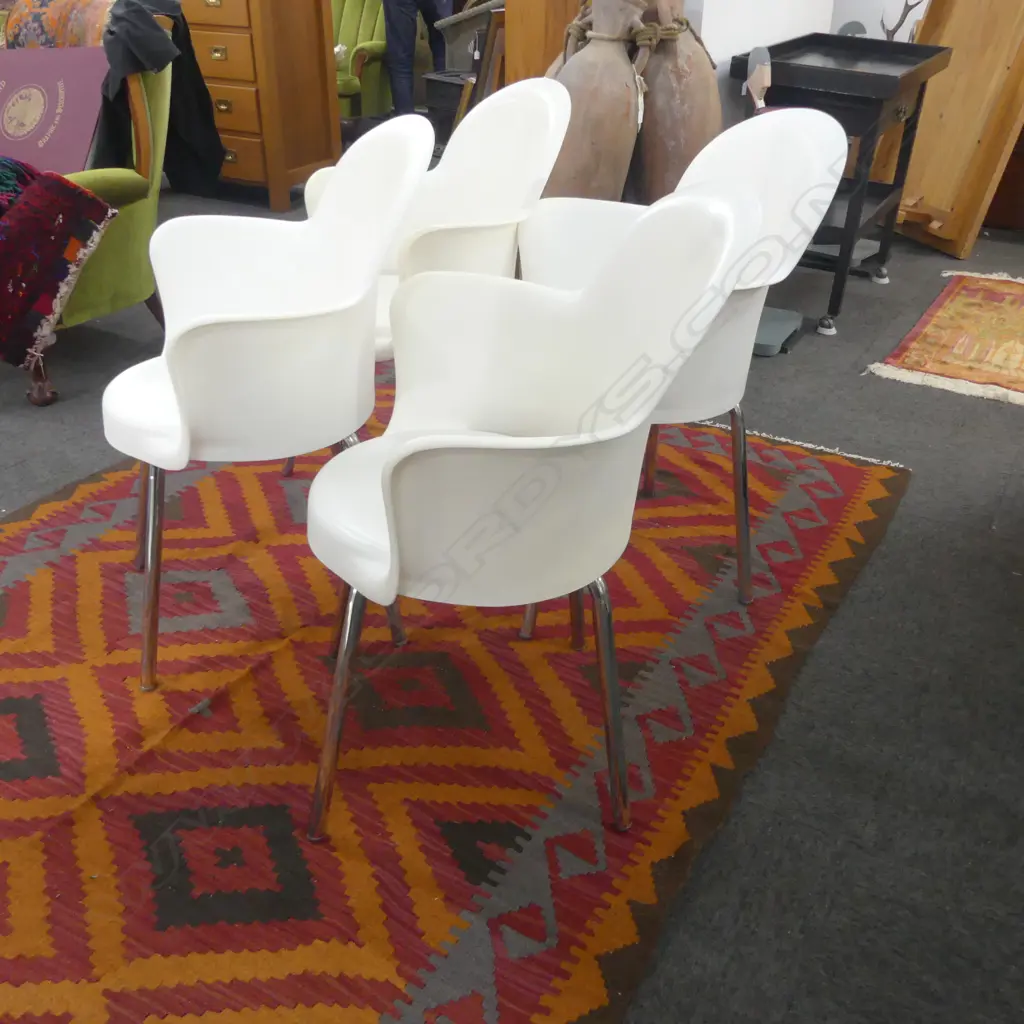 4 ITALIAN DINING CHAIRS - SINTESI 'GOGO' Image 1++