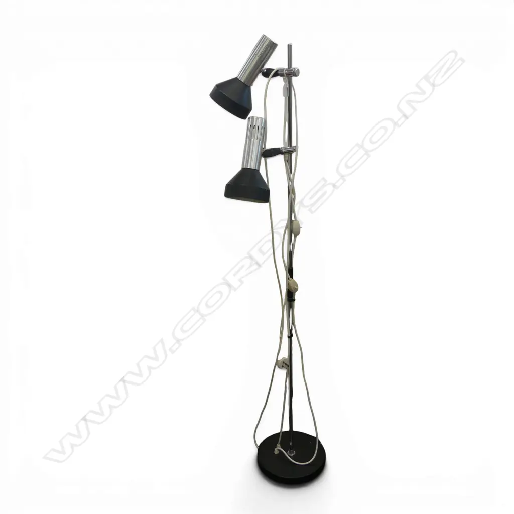 RETRO TWIN SPOT FLOOR LAMP H.1400mm Image 1++