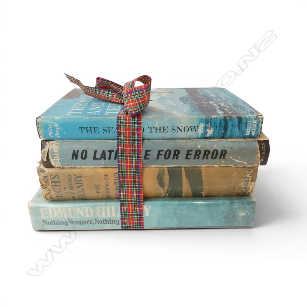 4 SIR EDMUND HILLARY 1st Ed. BOOKS Image 1++