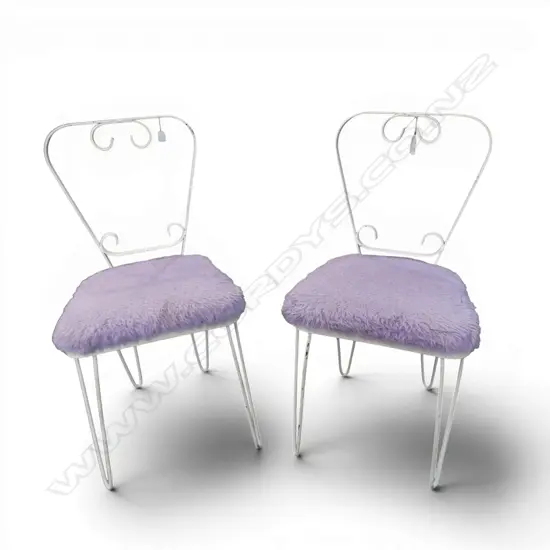 PR METAL FRAMED CHILDRENS CHAIRS H.600mm