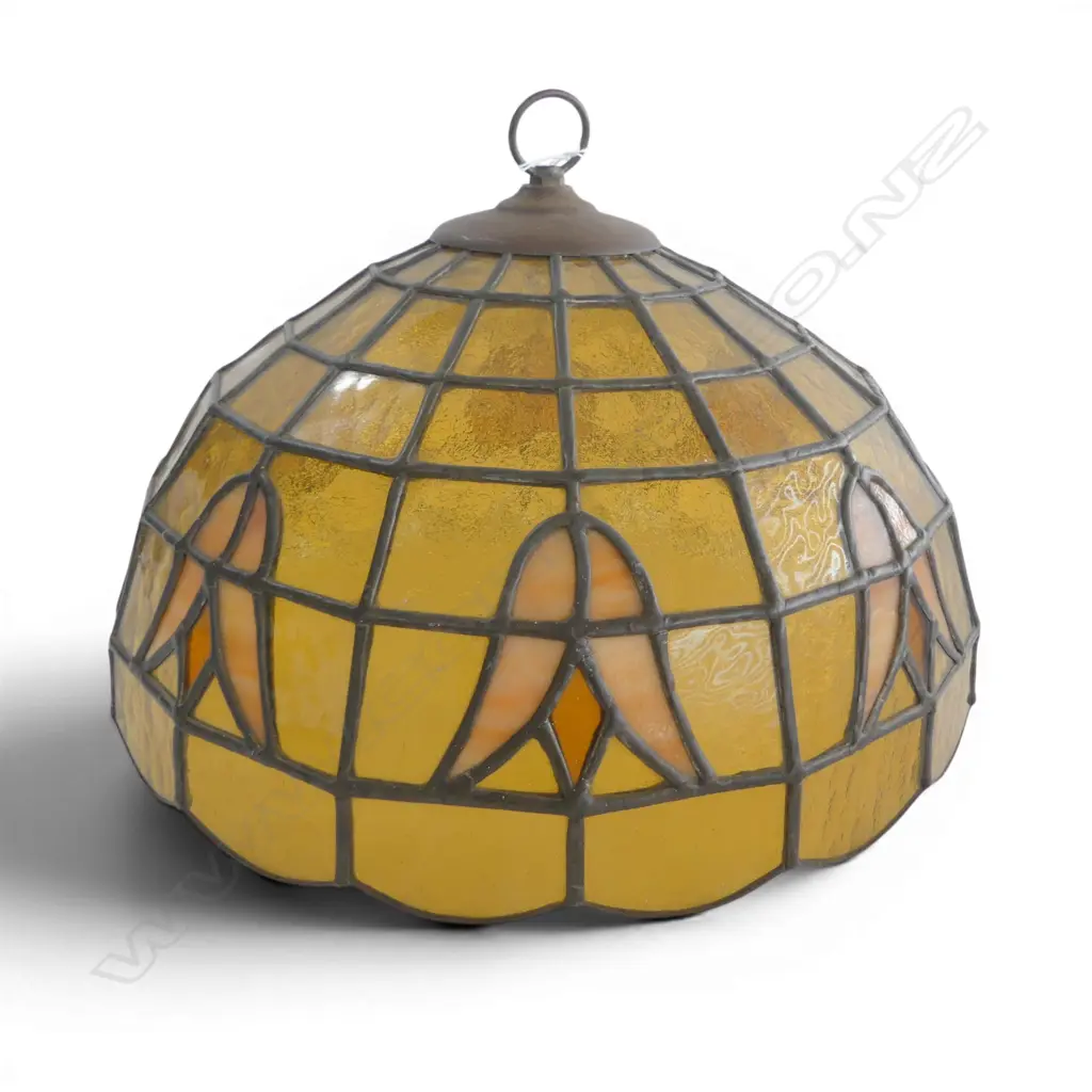 LEAD LIGHT PENDANT SHADE 365mm dia Image 1++