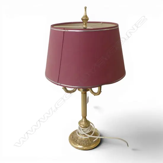 BRASS TABLE LAMP H.610mm