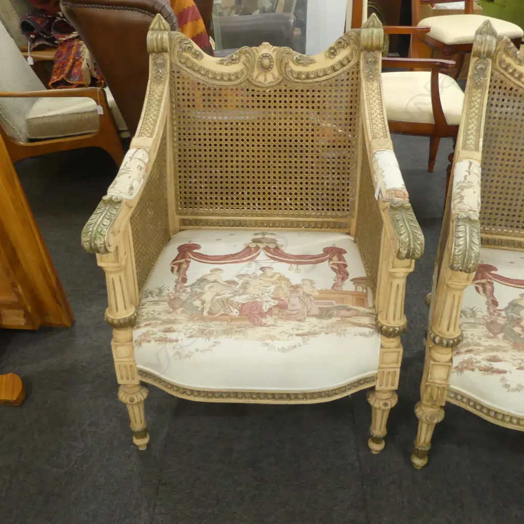 PR FRENCH STYLE ARMCHAIRS Image 1++