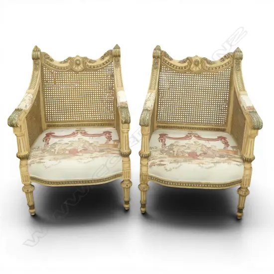 PR FRENCH STYLE ARMCHAIRS