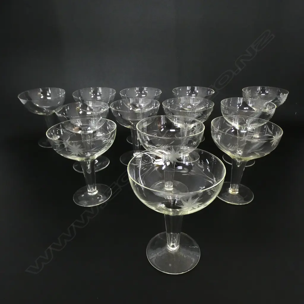 13 HOLLOW STEM CHAMPAGNE GLASSES H.115mm Image 1++