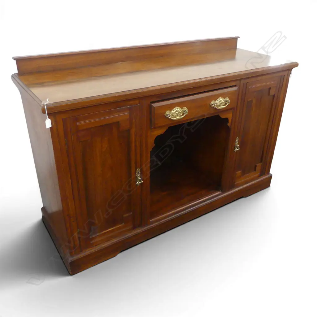 EDWARDIAN MAHOGANY SIDEBOARD 1530x520x990mm Image 1++