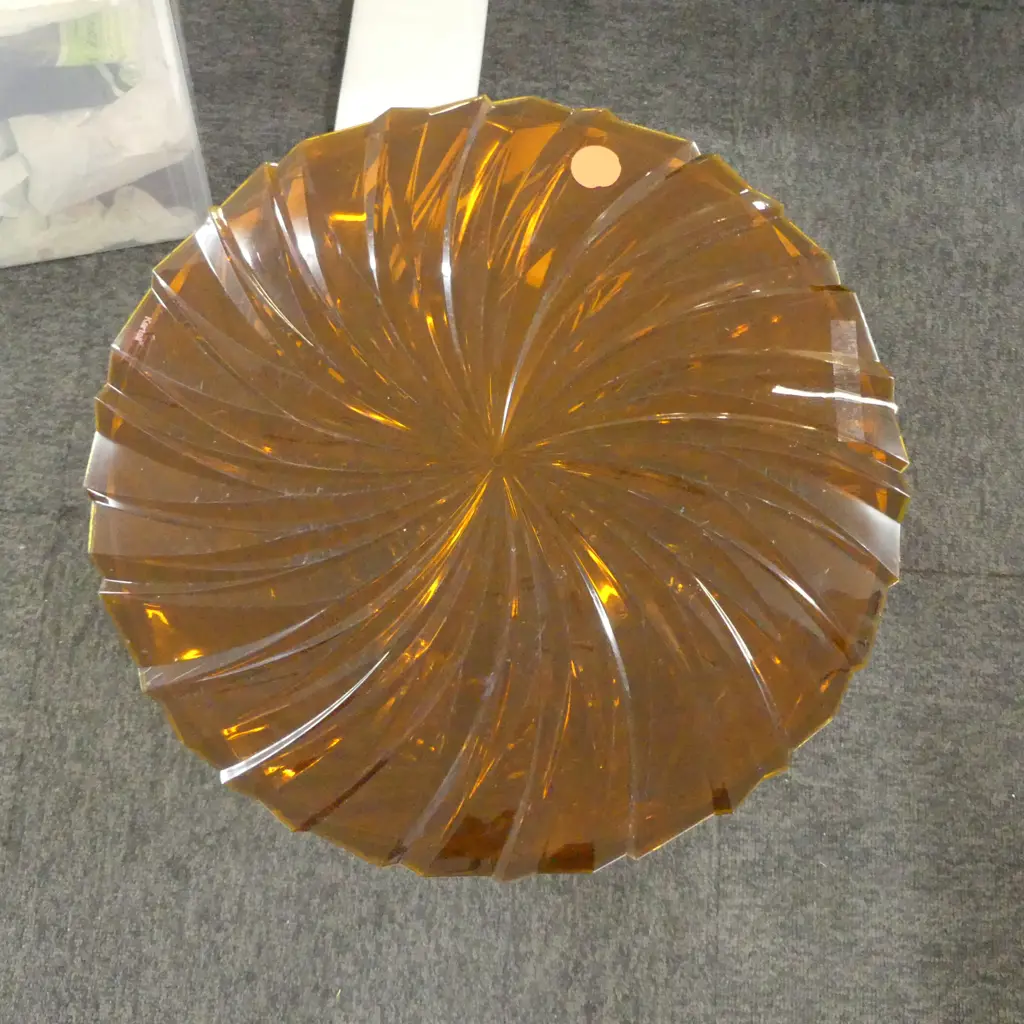 KARTELL 'SPARKLE STOOL' H.440mm, 380mm dia FAULTED Image 1++