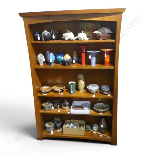 WOODEN BOOKCASE 1200x300x1800mm