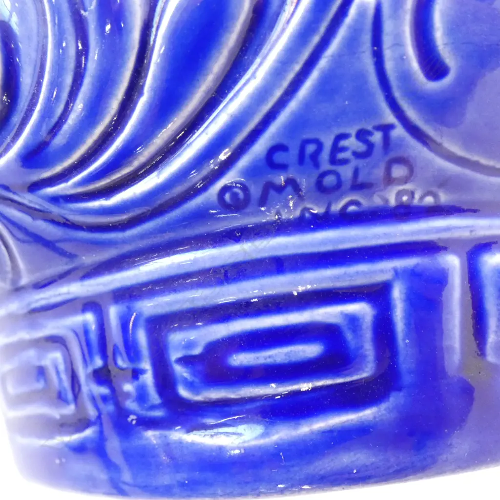 LG BLUE GLAZED VASE H.510mm Image 1++