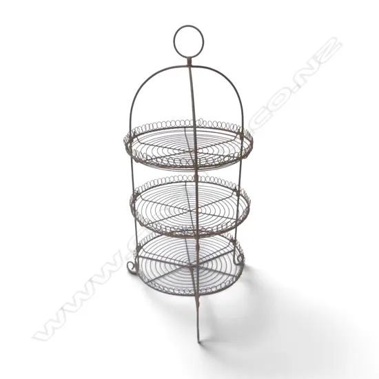 3 TIER METAL HIGH TEA STAND H.625mm