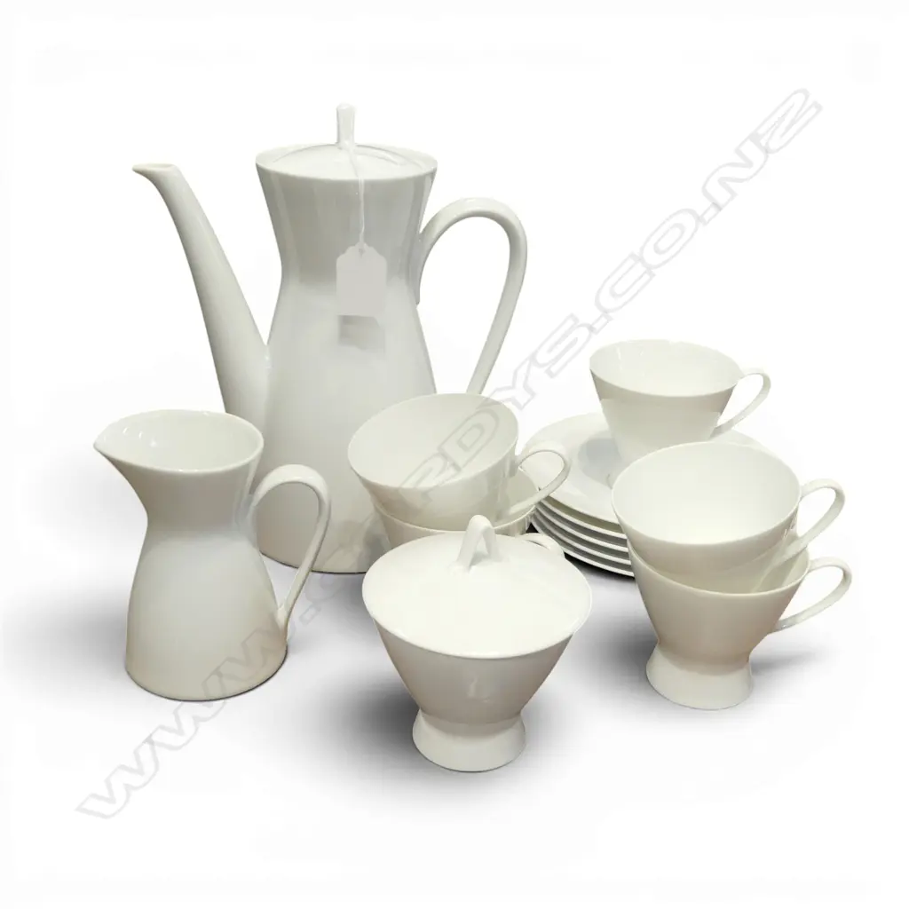 WHITE CHINA ROSENTHAL COFFEE SET  COFFEE POT H240MM Image 1++